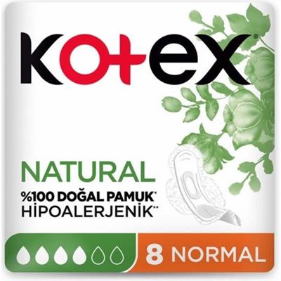 Kotex Natural Ultra Hijyenik Normal Ped 8li