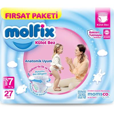 Külot Bez 7 Beden XX Large Fırsat Paketi 27 Adet