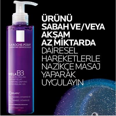 La Roche-Posay Derinlemesine Temizlik ve Cilt Tonunu Eşitleyen Jeli - Tüm Cilt Tipleri için PHA ve Niacinamide İçerir