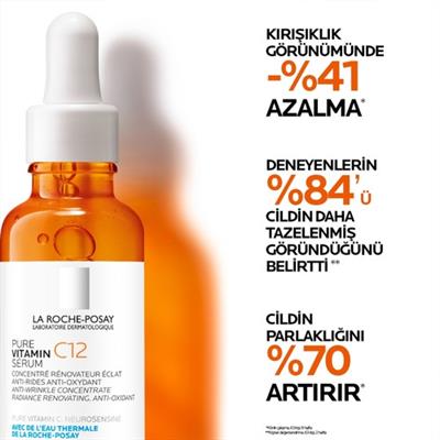 La Roche-Posay La Roche Posay Saf Vitamin C12 Işıltı Veren Serum 30 ml