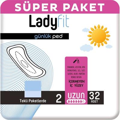 Ladyfit Lady Ladyfit Günlük Ped Uzun 32 Ped