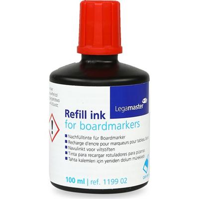 Legamaster Yazı Tahtası Kalemi Mürekkebi 100 Ml Kırmızı