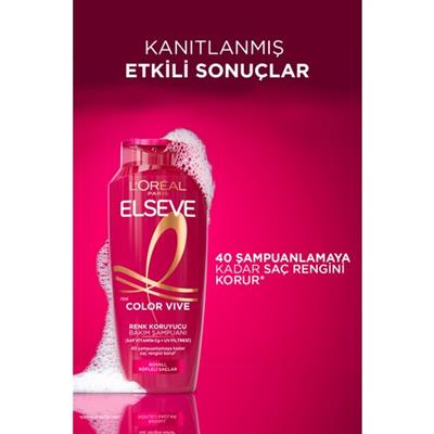 LOréal Paris Elseve Colorvive Renk Koruyucu Bakım Şampuanı 300 mll