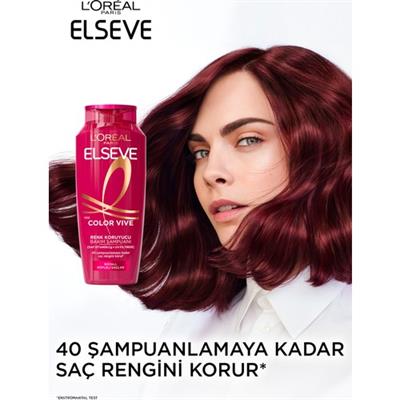 LOréal Paris Elseve Colorvive Renk Koruyucu Bakım Şampuanı 300 mll