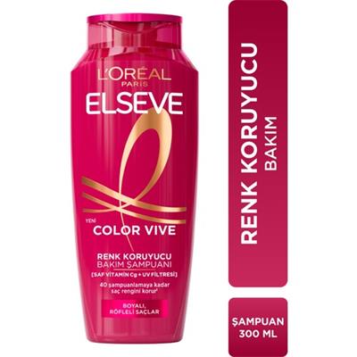 LOréal Paris Elseve Colorvive Renk Koruyucu Bakım Şampuanı 300 mll