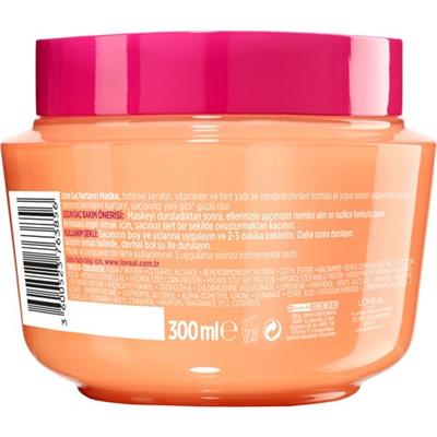 LOréal Paris Elseve Dream Long Besleyici Onarıcı Saç Maskesi 300 ml Krem Formül Uzun Saçlar İçin