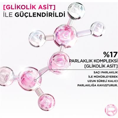 LOréal Paris Elseve Glycolic Gloss Parlaklığı Saça Mühürleyen Laminasyon 5 Dakikada Durulanan Bakım 200ML