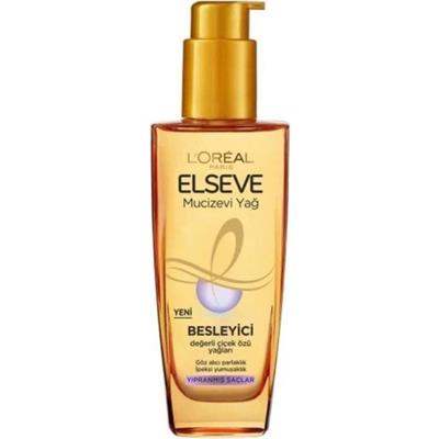 LOréal Paris Elseve Güçlendirici Saç Bakım Yağı 100 ml Cam Şişe Çiçek Özlü Parlak ve Yumuşak Saçlar