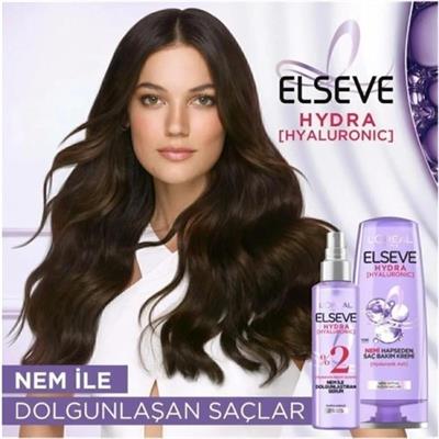 Loréal Paris Elseve Hydra [hyaluronic] Nemi Hapseden Saç Bakım Kremi 390ML