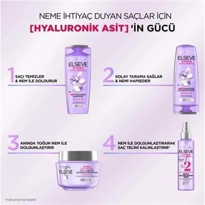 Loréal Paris Elseve Hydra [hyaluronic] Nemi Hapseden Saç Bakım Kremi 390ML