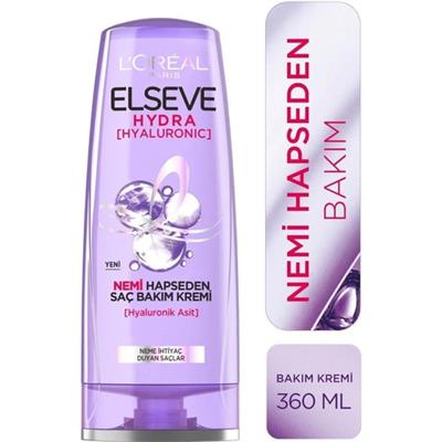 Loréal Paris Elseve Hydra [hyaluronic] Nemi Hapseden Saç Bakım Kremi 390ML