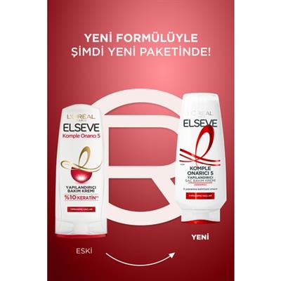 Loréal Paris Elseve Komple Onarıcı 5 Yapılandırıcı Bakım Kremi 250ML