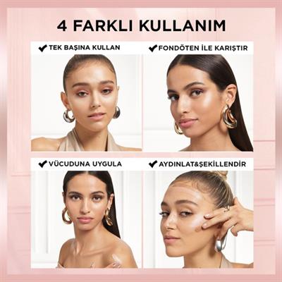 LOréal Paris Glotion All-In-One Doğal Işıltı 902 - Light Glow
