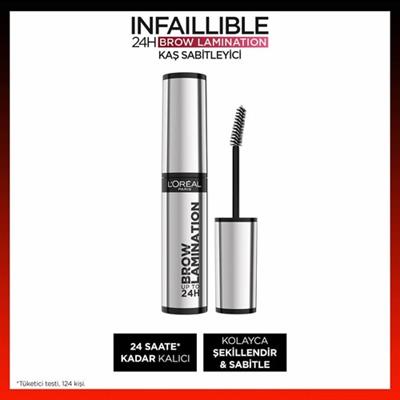Loréal Paris Infaillible 24H Brow Lamination Şeffaf Kaş Sabitleyici
