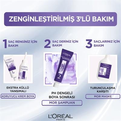 LOréal Paris L’Oréal Paris Excellence Cool Creme Saç Boyası – 8.11 Ekstra Küllü Sarı