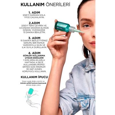 LOréal Paris Loreal Paris Bright Reveal Koyu Lekelere Karşı Hızlı Etkili Yenileyici Peeling Serum 25 [Aha + Bha + Pha] 25ml