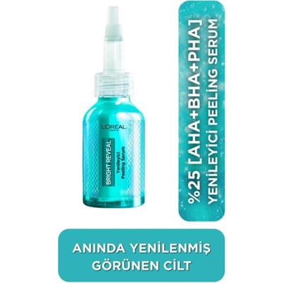 LOréal Paris Loreal Paris Bright Reveal Koyu Lekelere Karşı Hızlı Etkili Yenileyici Peeling Serum 25 [Aha + Bha + Pha] 25ml