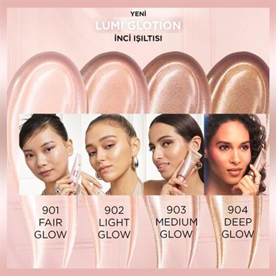 LOréal Paris Lumi Glotion Aydınlatıcı 30 ml 904 Deep Glow Cilt Gözeneklerini Sıkılaştırır