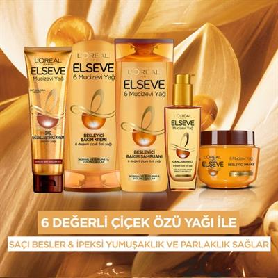 Loréal Paris Mucizevi Yağ Saç Güzelleştirici Krem 150 ml - Kuru Ve Sert Saçlar