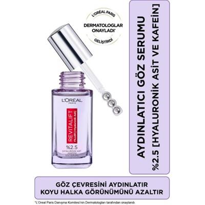 LOréal Paris Revitalift Filler Göz Çevresi Göz Serumu 20Ml