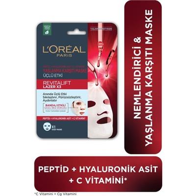 LOréal Paris Revitalift Lazer X3 Yaşlanma Karşıtı Maske