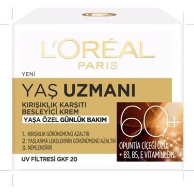 LOréal Paris Yaş Uzmanı 60+  Besleyici Krem