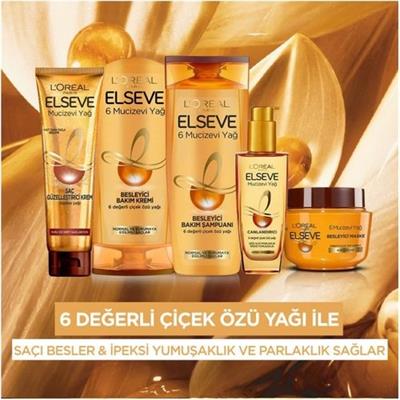 Loreal Elseve Mucizevi Yağ Saç Güzelleştirici Krem Kuru Ve Sert Saçlar 150ml X 2 ADET