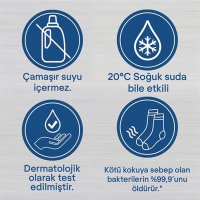 Lysol Çamaşırlar Için Antibakteriyel Hijyen Sağlayıcı 1200 ml