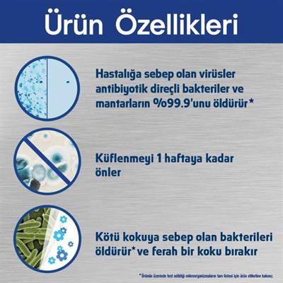 Lysol Dezenfektan Sprey Temizliğin Esintisi Yüzeyler İçin 400 ml