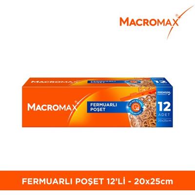 Macromax Fermuarlı Buzdolabı Poşeti
