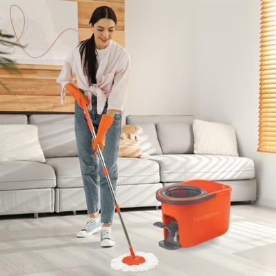 Macromax Garantili Force Pedallı Otomatik Temizlik Seti 16 Litre %100 Mikrofiber