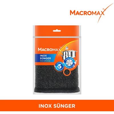 Macromax Inox Sünger Paslanmaz Çelik Temizlik Süngeri