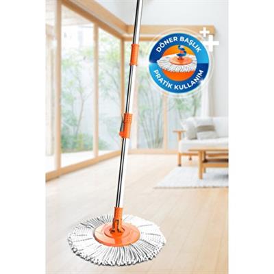 Macromax Yedek Mop Başlığı %100 Mikrofiber Yapısıyla Maksimum Hijyen Tek Parça