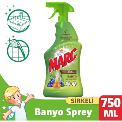 Marc Banyo Yüzey Temizleyici Sprey Sirkeli 750 ml