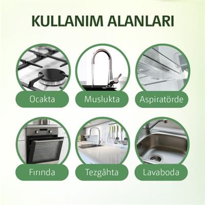 Marc Mutfak Yüzey Temizleyici Sprey Arap Sabunlu 750 ml