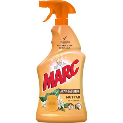 Marc Mutfak Yüzey Temizleyici Sprey Arap Sabunlu 750 ml