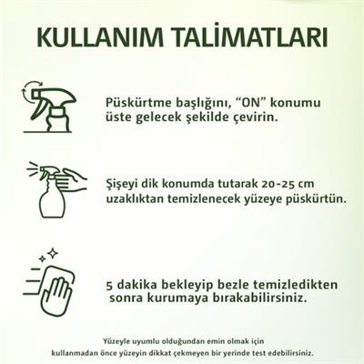 Marc Mutfak Yüzey Temizleyici Sprey Arap Sabunlu 750 ml