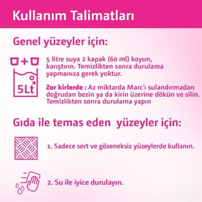 Marc Yüzey Temizleyici Floral 2500 ml