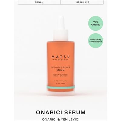 Matsu Intensive Repair Yıpranmış Saçlar Için Yoğun Bakım Saç Serumu  50 ml