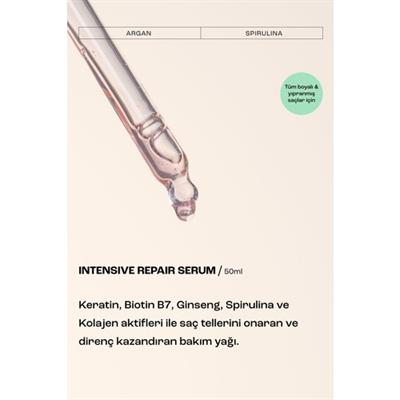 Matsu Intensive Repair Yıpranmış Saçlar Için Yoğun Bakım Saç Serumu  50 ml