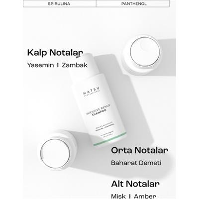 Matsu Intensive Repair Yıpranmış Saçlar Için Yoğun Bakım Şampuanı 350 Ml