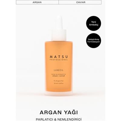 Matsu Luxeoil Argan Saç Bakım Yağı 50 Ml