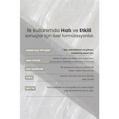 Matsu Pop Gloss Işıltı ve Elektriklenme Karşıtı Jel Serum 8d Hyaluronik Asit & B5 Vitamini