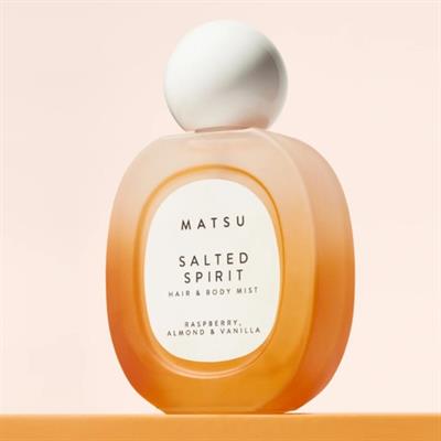 Matsu Saç ve Vücut Misti Ahududu Badem Vanilya Notalı 50 ml Cam Şişe Günlük Kullanıma Uygun