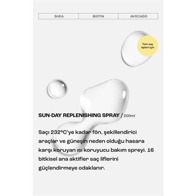 Matsu Sun Day Isıya Karşı Koruyucu Replenishing Saç Bakım Spreyi 200 Ml