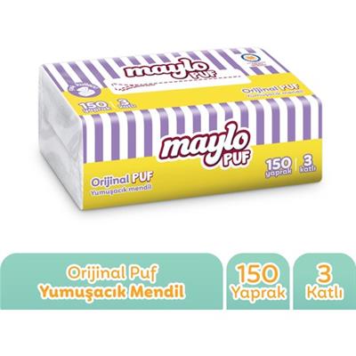 Maylo Puf Mendil 150li Tek Paket
