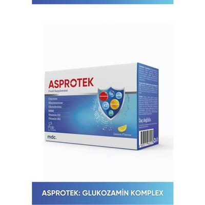 MDC Asprotek (Glukozamin, Kondroitin, Msm, Kalsiyum) 30 Saşe