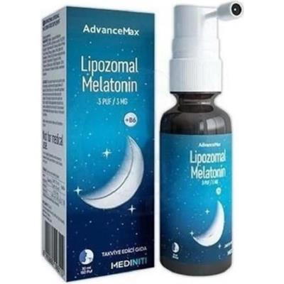 Mediniti Advancemax Lipomozal Melatonin 3puf/3mg Sprey 30 ml