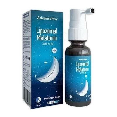 Mediniti Advancemax Lipomozal Melatonin 3puf/3mg Sprey 30 ml