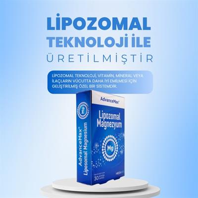 Mediniti Advancemax Lipozomal Magnezyum 30 Kapsül 8684375607501